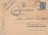 CARTE POSTALA CIRCULATA CUSMIR-MEHEDINTI - CRAIOVA 7 \ 9 OCT.1940