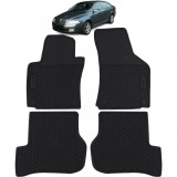Set Premium de Covorase din Cauciuc Negru pentru Skoda Octavia 1Z3 1Z5 04-13 Performance AutoTuning