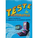 TESTE DE MATEMATICA PENTRU BACALAUREAT SI ADMITEREA IN INVATAMANTUL SUPERIOR-MARIUS IOSIFESCU-311642