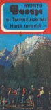 Muntii Bucegi si imprejurimi. Harta turistica