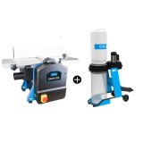 Cumpara ieftin Masina de rindeluit si degrosat GADH 200 Gude 55440, 1250 W, 204 mm + Aspirator rumegus GAA 65.1 Gude