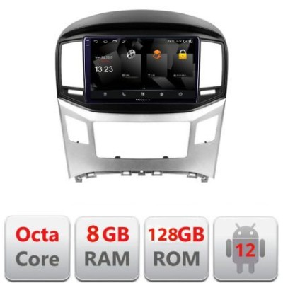 Navigatie HHyundai H1 Starex 2016- 5960Pro-H1 Android Octa Core Qualcomm 2K Qled 8+128 DTS DSP 360 4G Optical CarStore Technology foto
