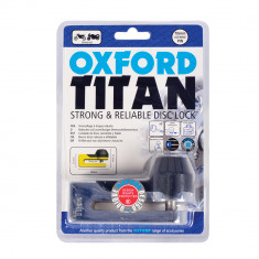 Blocaj disc frana Oxford Titan, cromat, saculet depozitare, bolt (10mm) Cod Produs: MX_NEW OF50OX