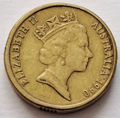 Australia, 2 Dollars 1990 foto