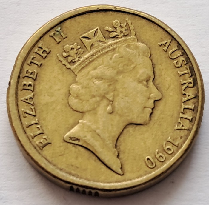 Australia, 2 Dollars 1990