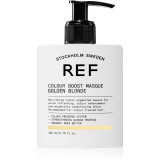 REF Colour Boost Masque mască fină de hrănire fără pigmenți permanenți de culoare Golden Blonde 200 ml