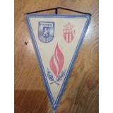 Fanion Fotbal Cupa Cupelor 1975 Universitatea Craiova