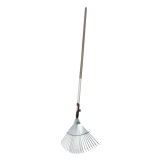 Grebla pentru frunze, Gardena Combisystem 03022-20, otel, cu coada metalica, 22 dinti, 130 cm