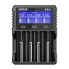 Incarcator Universal Smart XTAR VX4 Visible Mixer 1.2V 1.5V 3.2V