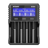 Incarcator Universal Smart XTAR VX4 Visible Mixer 1.2V 1.5V 3.2V