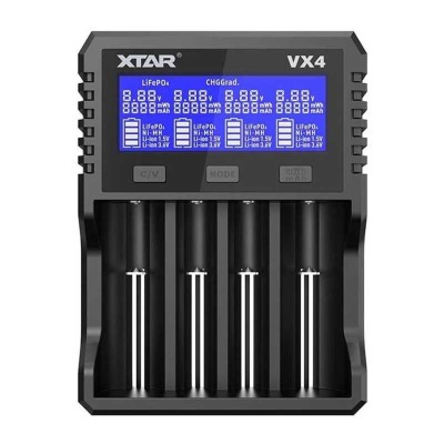 Incarcator Universal Smart XTAR VX4 Visible Mixer 1.2V 1.5V 3.2V foto