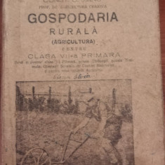 Gospodăria rurală Jianu manual clasa vii primara vechi interbelic agricultura