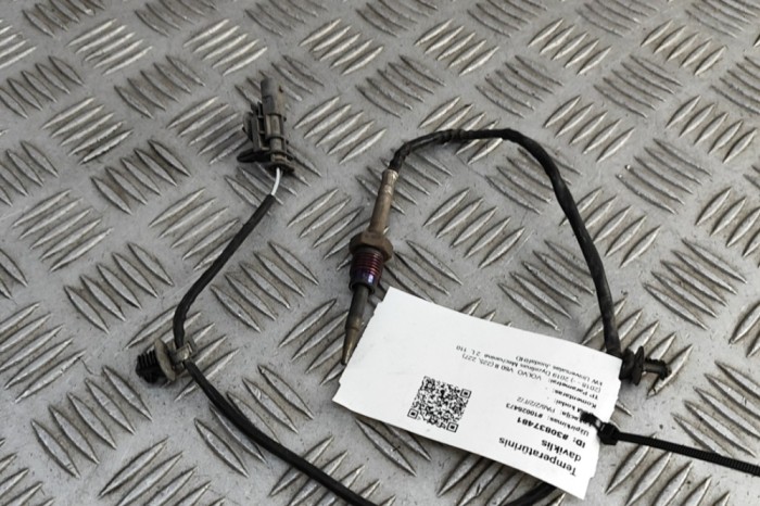 Senzor de temperatură gaze de eșapament VOLVO V60 II 225, 227 2019 OEM: 31430479 30837481