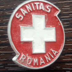 INSIGNA ROMANIA, SANITARA, SANITAS ROMANIA, DIN ALUMINIU