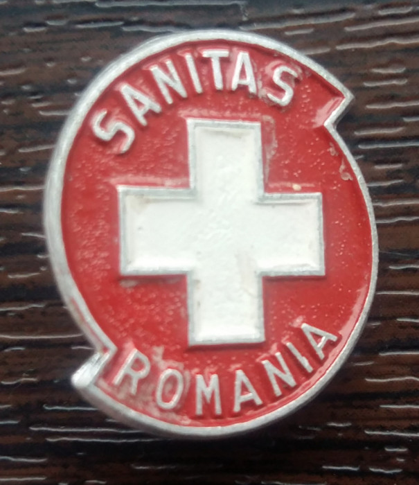 INSIGNA ROMANIA, SANITARA, SANITAS ROMANIA, DIN ALUMINIU