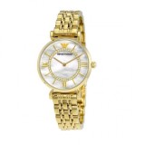 Emporio Armani AR1907 Ceas Damă cu Brățară Metalică Aurie