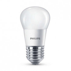 Bec LED Philips lustra P45 FR 4.9 40W 2700K 470lm E27 15.000h