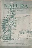 Revista Natura stiintei, anul XXIX, nr. 11-12, publicata 1940, romana, 60 pagini brosate
