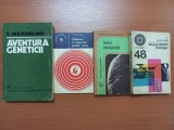 CONSTANTIN MAXIMILIAN - AVENTURA GENETICII + CALATORIE IN UNIVERSUL GENETIC UMAN + GENEZA INDIVIDUALITATII + TIMP SI DESTIN BIOLOGIC