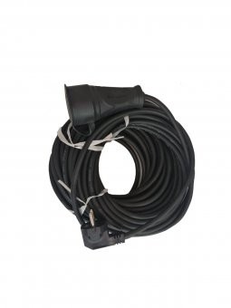 Prelungitor cablu electric 3 x 1.5mm, priza tip schuco cu protectie, stecher 90&amp;deg;, lungime 10ml foto
