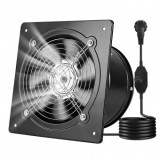 Ventilator evacuare pentru spatii comerciale, Regulator viteza, Otel, 48 W, 978 m&sup3;/h, diametru 203 mm