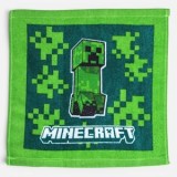 Prosopel bumbac verde cu model Minecraft pentru copii, CMCLASS