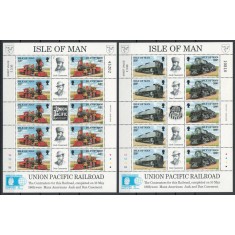 Isle of Man Mi 512/14 klb MNH - Locomotive