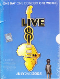 DVD Concert: Live 8 - 2 iulie 2005 ( set 4 discuri SIGILATE ), Rock