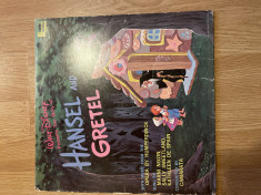 Vinyl vintage Walt Disney, Hansel and Gretel foto