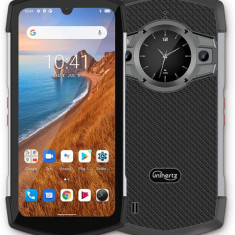 Telefon mobil Unihertz TickTock, 5G, Rugged Dual Screen 6.5 + 1.3 LCD, 8GB RAM, 128GB ROM, Android 11, Dimensity 700, 6000mAh, Dual SIM