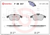 BREMBO P 68 047 PRIME LINE set placute frana,frana disc