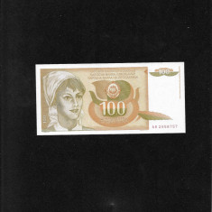 Iugoslavia Yugoslavia 100 dinara dinari 1990 seria2958757 unc