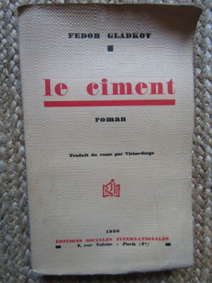 Fedor Gladkov - Le ciment foto