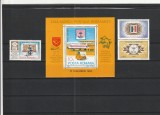 ROMANIA 1983 LP 1082 LP 1083 ZIUA MARCII POSTALE ROMANESTI SERIE+COLITA MNH, Nestampilat