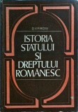 Istoria Statului și Dreptului Rom&acirc;nesc - D.V. Firoiu, Editura Didactica, Drept, Istoria Dreptului, Coperta Cartonata, Stare Buna