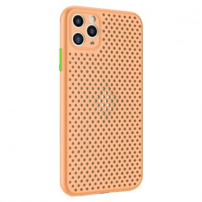 Husa Capac Silicon Breath, Apple iPhone 12 / 12 Pro Rose Gold foto