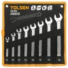 Set 8 Chei Combinate Tolsen, Cr-V, 8-19 mm, Cromate, Finisaj Satinat, Scule de Mana, Chei Piulite
