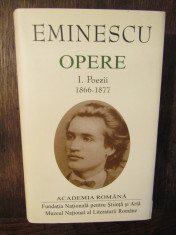 EMINESCU - Opere I. Poezii 1866-1877 (edi?ie lux) foto