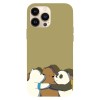 Husa compatibila cu Apple iPhone 13 Pro Max, Viceversa, model Bear hug We bare bears, Silicon, TPU, Transparent, Carcasa