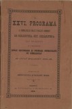 1646SPN A XXVI programă a Gimnasiului mare publicu rom&acirc;nu de religiunea ort resărit&eacute;nă din Brașovu ... 1890, Brașov &ndash; anuar