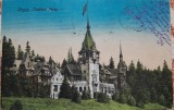 Carte postala, Sinaia, Castelul Peles, 1922