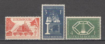 Luxemburg.1956 4 ani Comunitatea Europeana a Carbunelui si Fierului ML.20 foto