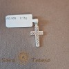 Cruciulita din argint 925 cu model decupat - 2 cm, SaraTremo