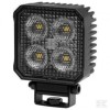 Proiector LED Hella 1700lm, 12/24V, 5700K, IP67/69K, 95x70.5x85mm, Lumina Alba, Negru, Offroad, Utilaje