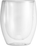 Set 2 pahare termo MagicHome din sticla borosilicata, 380 ml