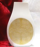 VAZA PORTELAN HUTSCHENREUTHER BAVARIA DESIGN HERMANN SCHWAHN MEDALION AURIT 22.5 CM