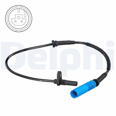DELPHI SS20545 senzor,turatie roata foto
