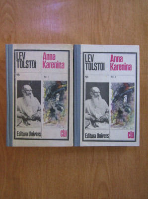 Lev Tolstoi - Anna Karenina 2 volume (1980, editie cartonata) foto