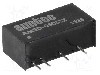 Convertor de tensiune, DC-DC, intrare 4,5...5,5V DC, iesire 12V DC, putere 3W, AIMTEC - AM3D-0512SZ