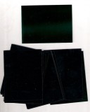 POSETE PT. BLOCURI MARCA HAWID, (GERMANIA) , NEGRE, LOT DE 25 BUCATI, DIMENSIUNI 150 X 120 MM